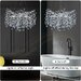 Candelabru Miracle Drop Silver 450, 6 surse de iluminare